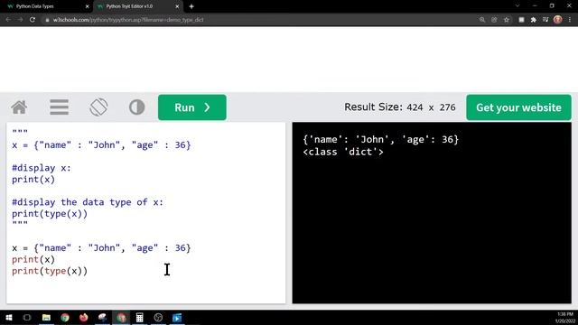 W3schools Python   Data Types - Part 1
