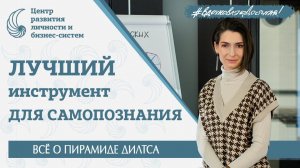 Как разобрать себя до винтика и собрать обратно лучшую версию? Пирамида Дилтса. НЛП. Коучинг.