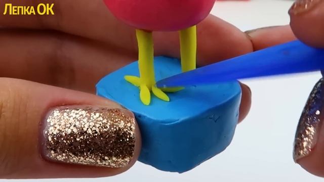 Детский Сад Банбан - Фигурки: Джамбо Джош, Banban, Птица Опила... Лепим из пластилина с Лепка ОК смотреть онлайн