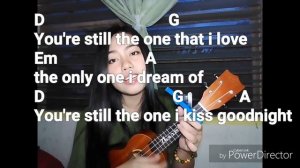YOU'RE STILL THE ONE ukulele tutorial - shania twain | charm
