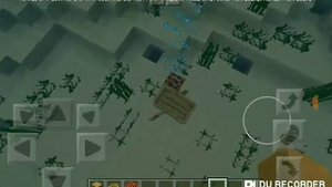 Как утопить лодку в майнкрафте пе!