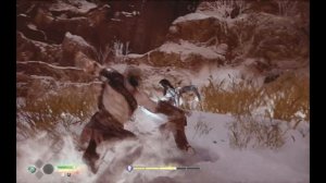 Первый бой Кратоса с Бальдром в God of War! Первый бос God of War!