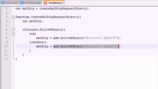 xml - http request   ajax tutorial 6