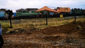 Дружинино. База запаса холодных локомотивов.