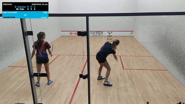 Court Корт 1 - Moscow Squash Open 2019 - Rankedin смотреть онлайн