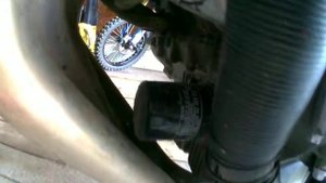 замена масла в вилке cb 1