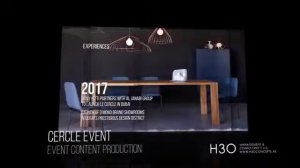 CERCLE  Event Content Production  dubai 2018