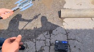 Супер насадка для прочистки труб от ГидроАВД/ Цепная форсунка для прочистки труб