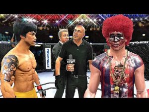 Bruce Lee vs. The MORGENSHTERN (EA Sports UFC 4) immortal