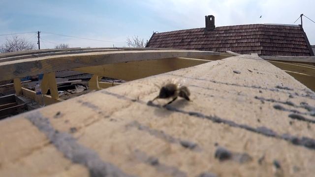 Крыша гаража из профнастила