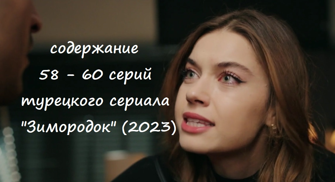 Содержание 58, 59 и 60 серии турецкого сериал "Зимородок" (РФ, 2023)