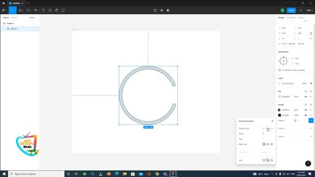 Figma Tutorial: Shape Tools & Curve Shape for UI |Explore their properties | Lecture 3 |Urdu / Hind