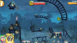Angry Birds 2 Паника Короля Свиней (Шеф Повар, Усатый Барон, Шеф Повар) Прошел НЕ КОСАЯСЬ КРИСТАЛОВ