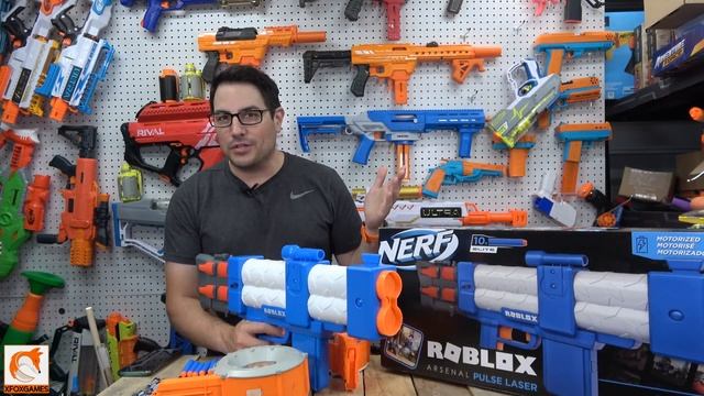 REVIEW - NERF Roblox Arsenal: Pulse Laser смотреть онлайн