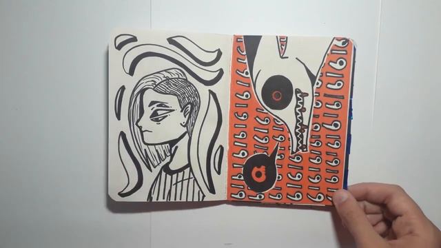 sketchbook review / обзор скетчбука (не опять а снова) смотреть онлайн