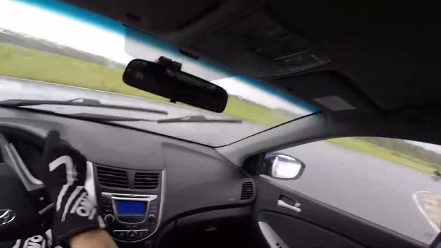 TimeAttack  Кузбасский автодром 26.06.2021г. Hyundai Solaris