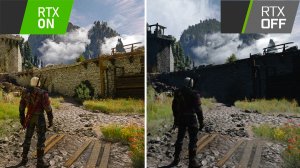 THE WITCHER 3 RTX ON\OFF