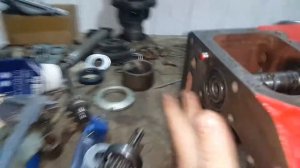 Мотоблок МТЗ.Осевые люфты в КПП. Вычисляем и убираем.