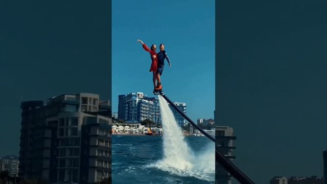 Флай Танец ?
Полет на флайборде в тандеме