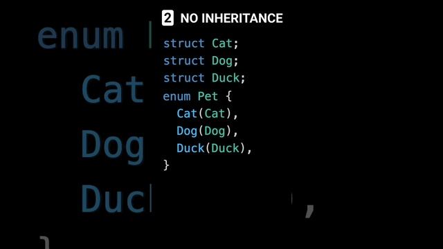 Rust Programming - No Inheritance