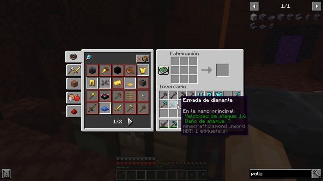 MOD de NETHERITE para MINECRAFT 1.15.2  Netherite Mod 1.15.2