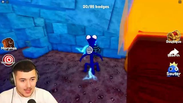 DEVENIR TOUS LES RAINBOW FRIENDS SUR ROBLOX ! Transformation Blue , Green , Purple Find the Morphs смотреть онлайн