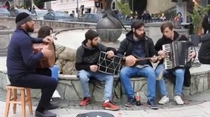 Street musicians. Tbilisi, Abanotubani (2)