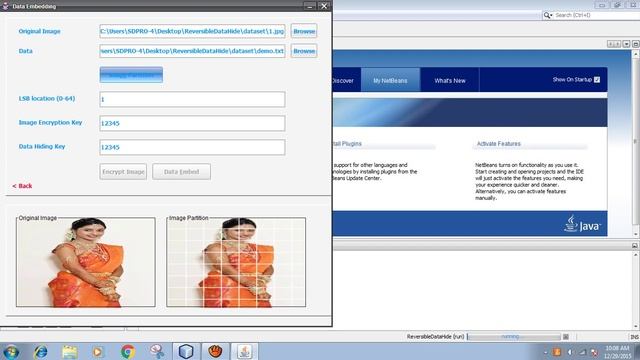 Reversible Data Hiding in Encrypted Image with Distributed Source|IEEE JAVA projects in Bangalore