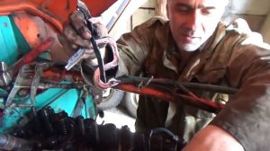 Ремонт трактора Т-40 АМ ч № 8 ,установили коллектора.