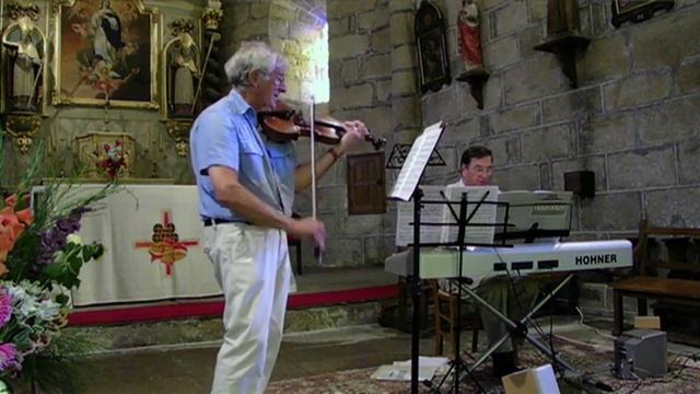Violoniste de maître Martin Bainbridge joue Wieniawski Mazurka à Saint Christophe 17 Aout 2014 смотреть онлайн