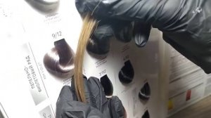 Тестируем краску ollin color platinum
