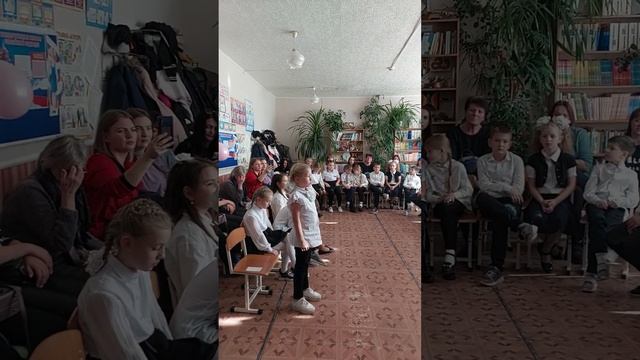 Милуся рассказывает стихотворение. смотреть онлайн