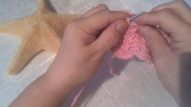 Узор спицами КОСЫ   КОЛОСКИ С КАЙМОЙ ПО НИЗУ