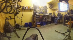 Ремонт велосипеда.Велотур на Байкал.11 серия.Курган-Омск