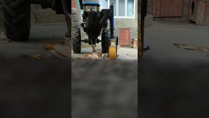 Самодельный кукурузный мини комбайн для мотоблока ZUBR!