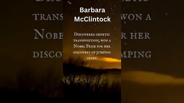 Barbara McClintock