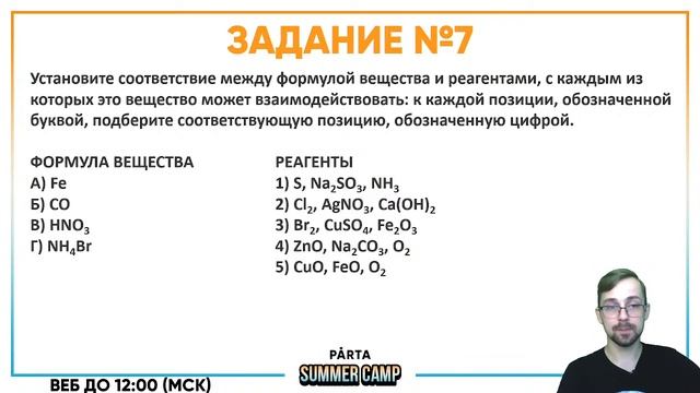 Лайфхаки для задания №8  | Химия ЕГЭ 2022 | Parta