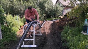 Садовый участок. Часть 16. Восстановление дренажа