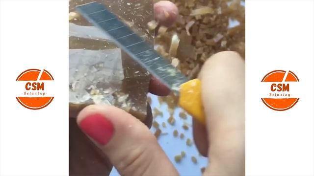 Relaxing ASMR Soap Carving | Satisfying Soap Cutting Videos #95 смотреть онлайн