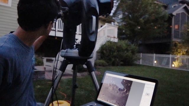 New Telescope! Photographing JUPITER and SATURN with the Celestron CPC1100! смотреть онлайн