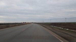 трасса *таврида* участок дороги с.Батальное. с.Ерофеево с.Луговое. пос.Ленино
