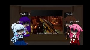 Genshin Impact react to Doom Eternal (original?)