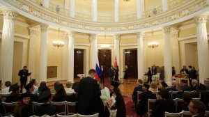 Торжественная церемония вручения дипломов лучшим выпускникам СПбГУ в год 300-летия Университета