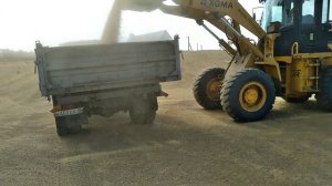 Поехали получать 4 тонны Ячменя на ГАЗ 4509