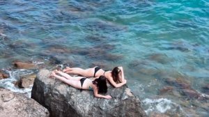 Дикий пляж. Самая южная точка Крыма. Мыс Сарыч.