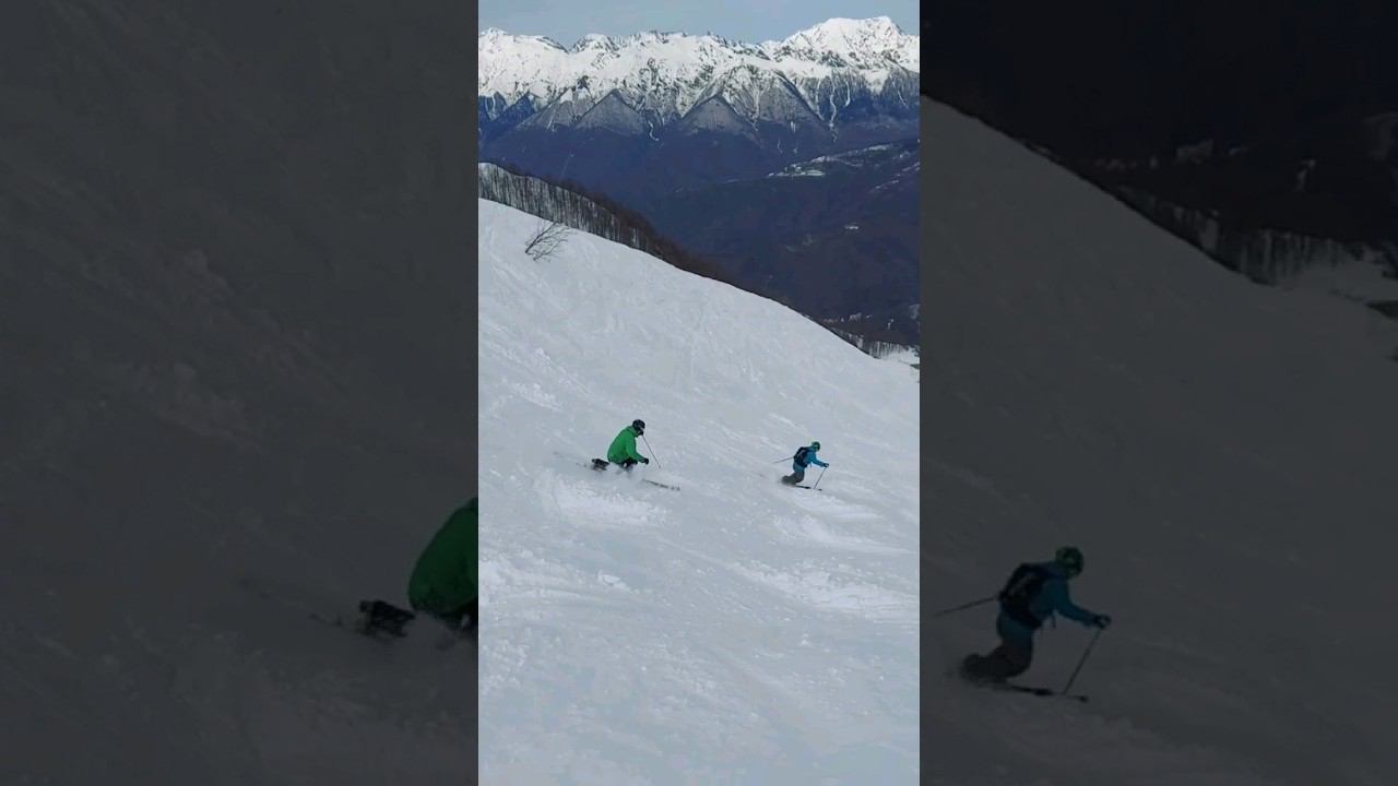 telemark skiing  telemark snow spreadtelemark телемарк telemarkskiing skiing ski