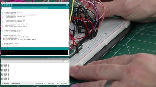 DIY Arduino Helicopter Collective Joystick Control