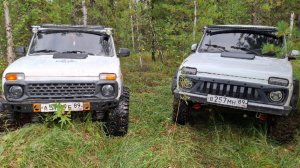 Поездка на рыбалку через болота, по следам вездехода Витязь.OFF Road.