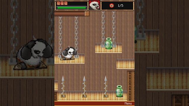 Кунг-фу Панда уровень 1- Kung Fu Panda level 1 (Java game) смотреть онлайн