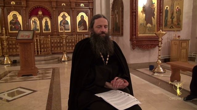 Духовная беседа в Оптиной пустыни от 25.11.2018 (иером. Нил) смотреть онлайн